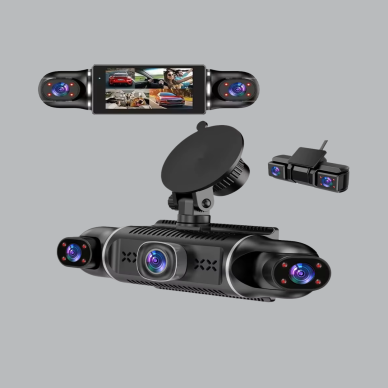 4 Kameralı Araç Kayıt Cihazı Full HD Park İzleme Gece Görüş