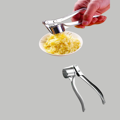 Metal Sarımsak Ezici Ergonomik Tutma ve Güçlü Presleme