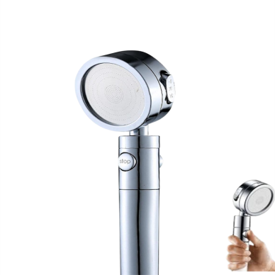 Sağlam Metal Hortum Bağlantılı 360° Hareketli Duş Başlığı