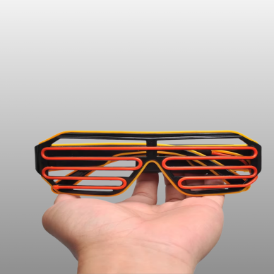 Enerjik Gece Etkinlikleri İçin LED Işıklı Gözlük