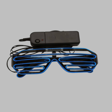 Işıklı LED Gözlük Parti Konser ve Etkinlik Aksesuarı