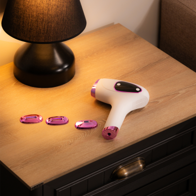 UMIE IPL98 Beyaz 1Milyon Atım Buzlu Quartz Tüp 3 Başlık 9 Hız Kademeli IL Lazer Epilasyon Cihazı.(1923)