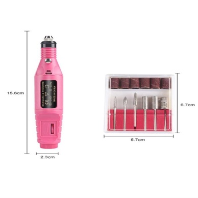 Elektrikli Profesyonel Manikür Pedikür Seti Değiştirilebilir Başlık Seçeneği