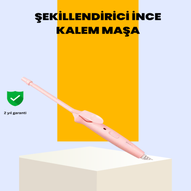 Hafif ve Portatif Saç Maşası 9mm İnce Tasarım