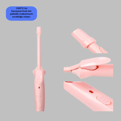 Hafif ve Portatif Saç Maşası 9mm İnce Tasarım