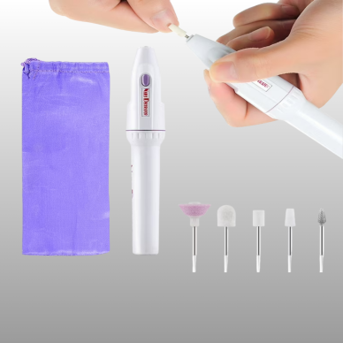 Taşınabilir Profesyonel Elektrikli Tırnak Matkap Seti – Sessiz Güçlü ve Dayanıklı