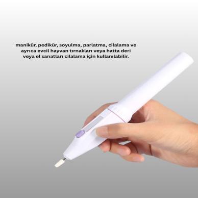 Taşınabilir Profesyonel Elektrikli Tırnak Matkap Seti – Sessiz Güçlü ve Dayanıklı