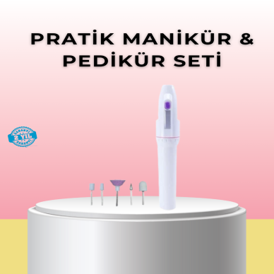 Profesyonel Elektrikli Tırnak Bakım Matkap Seti – Düşük Gürültü ve Taşınabilir Tasarım