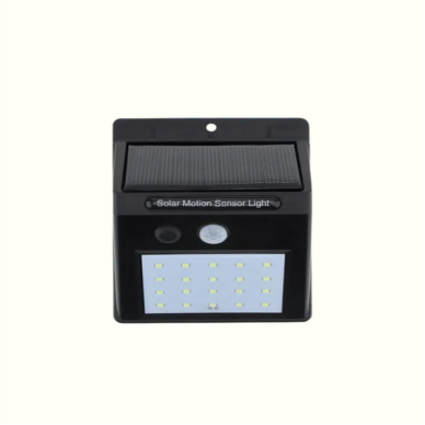 Hareket Sensörlü Solar Lamba | 120° Algılama Açısı 3-4 Metre Mesafe Suya Dayanıklı LED