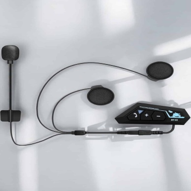 Kask Kulaklığı Motosiklet Intercom Interkom Dinleme Konuşma Özellikli Su Geçirmez