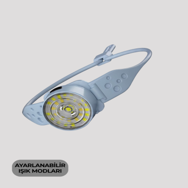 LED Kafa Lambası Kamp Yürüyüş ve Gece Kullanımı İçin