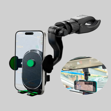 Ayarlanabilir Dikiz Aynası Telefon Tutucu Sağlam ve Şık Tasarım