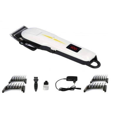 2025 Model Şarjlı Dijital Saç Sakal Tıraş Makinesi Islak Kuru Kullanıma Uygun