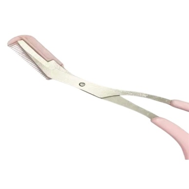 Taraklı Kaş Bıyık Makası Ve Kaş Ustura Seti Kaş Bıyık Tüy Alma Epilasyon Aleti 2li Set