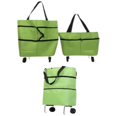 Alışveriş Çantası Katlanabilir Pazar Arabası Tekerlekli Pazar Arabası Katlanabilir