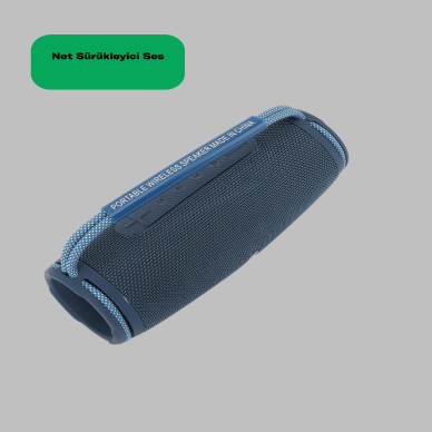 IPX5 Su Geçirmez Taşınabilir Bluetooth Hoparlör Renkli Işıklı