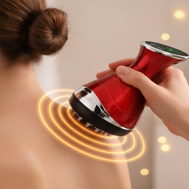 Akıllı Vakumlu Masaj Aleti Isı ve Titreşim Destekli Kupa Terapi Cihazı