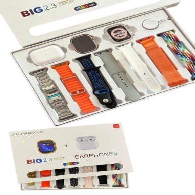 9 Ultra Akıllı Saat 49mm 2inç Ekran 7 Kordonlu ve Bluetooth Kulaklık