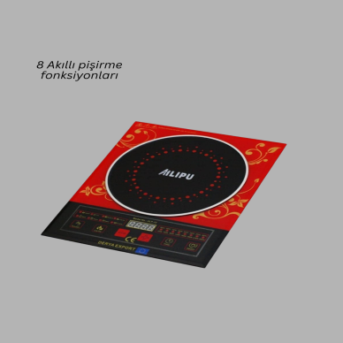 2400 Watt Akıllı İndüksiyon Ocak Dokunmatik Kontrol Isı Ayarlı