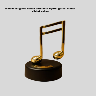 Nota Figürü Müzik Kutusu Melodious Model