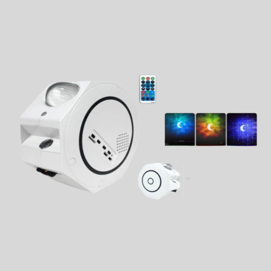 360° Döndürülebilir Yıldızlı Gökyüzü Projeksiyon Gece Lambası