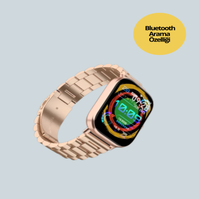 41 mm Kavisli Kasa Akıllı Saat IOS ve Android Uyumlu