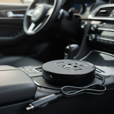 Araç İçi Power Inverter Çoklu USB Girişli Hızlı ve Güvenli Şarj