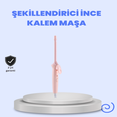 Seramik Kaplamalı İnce Saç Maşası 130°C Sabit Isı