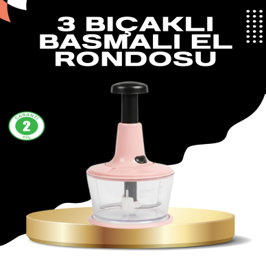 Sebze Soğan Doğrayıcı Manuel Güçlü Gövdeli