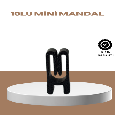 Gıda Saklama Mandalı Tazelik Koruyucu 10’lu Set