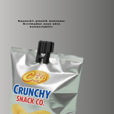 Gıda Saklama Mandalı Tazelik Koruyucu 10’lu Set