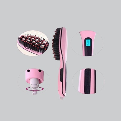 Profesyonel Saç Düzleştirici Tarak – 230°C Maksimum Isı Hızlı Isınma ve Seramik Plaka