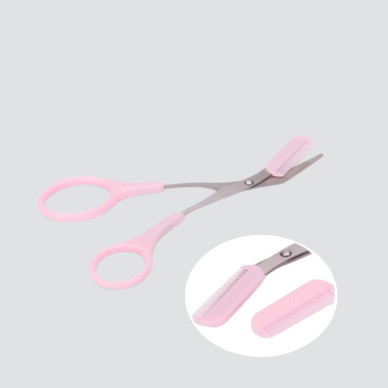 Kaş Kirpik ve Tırnak Çevresi Temizliği İçin Çok Fonksiyonlu Makas