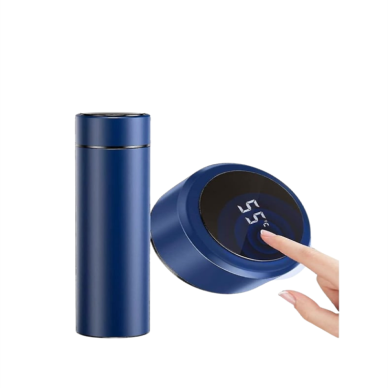 LED Sıcaklık Ölçerli 250 ml Yalıtımlı Termos Şişe