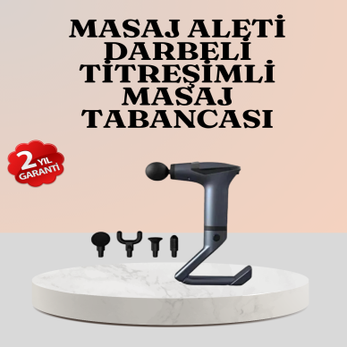 AKTÜEL 3in1 Taşınabilir Şarjlı Titreşimli Masaj Cihazı Çok Fonksiyonlu