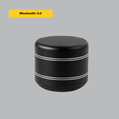 Kompakt Silindir Metal Bluetooth Hoparlör 400 mAh Uzun Pil TWS Destekli