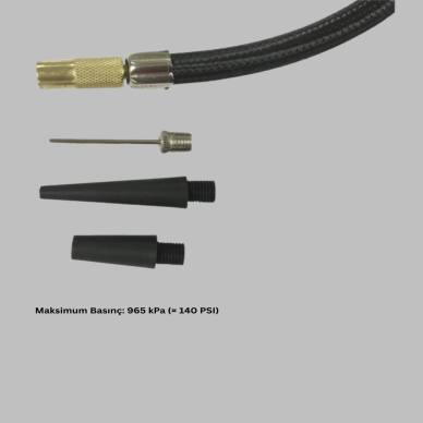 Metal Gövdeli Oto Lastik Hava Kompresörü 12V 140 PSI Hızlı Şişirme