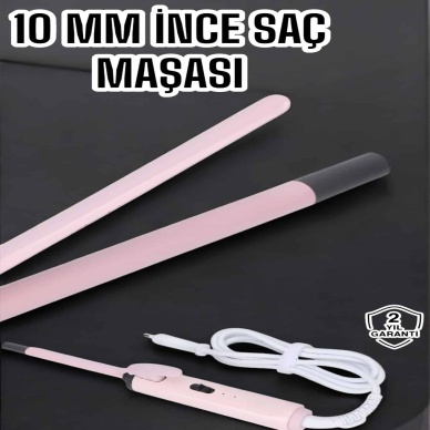 Saç Düzleştirici İnce Bukleler İyon Özelliği Taşınabilir Döner Kablo