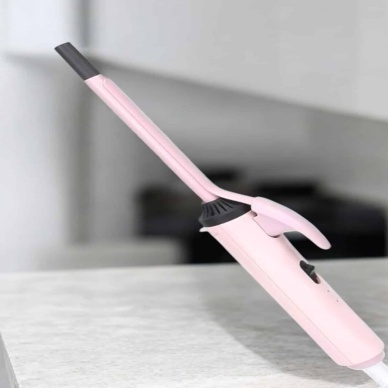 Saç Düzleştirici İnce Bukleler İyon Özelliği Taşınabilir Döner Kablo