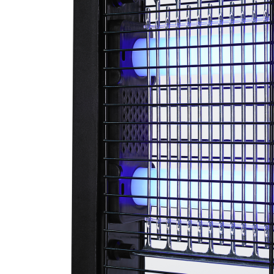 ASONIC AS-A29 Siyah 6W 2000V Masaüstü Zincir Askılı 2adet UV Mor Işıklı Siyah Kasa Sinek Öldürücü(1923)