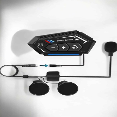 İnterkom Intercom Kask Kulaklık Bt22 Bluetooth Motosiklet Kulaklık 5.0 Bluetooth