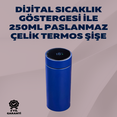 Yüksek Isı Korumasına Sahip Taşınabilir Çelik Termos