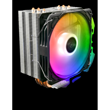 GAMDIAS BOREAS E1-410 ARGB 120mm CPU  Kule Tipi Hava Soğutma Doğrudan Temas Teknolojisine Sahip 4 adet Gelişmiş Bakır Isı Borusu (AMD AM4-AM5 ve INTEL Tüm işlemciler ile uyumlu)(1923)