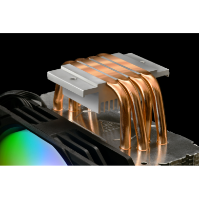 GAMDIAS BOREAS E1-410 ARGB 120mm CPU  Kule Tipi Hava Soğutma Doğrudan Temas Teknolojisine Sahip 4 adet Gelişmiş Bakır Isı Borusu (AMD AM4-AM5 ve INTEL Tüm işlemciler ile uyumlu)(1923)