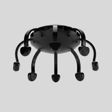 Titreşimli Saç Derisi Masaj Aleti 8 Kollu Derin Rahatlama ve Stres Azaltma