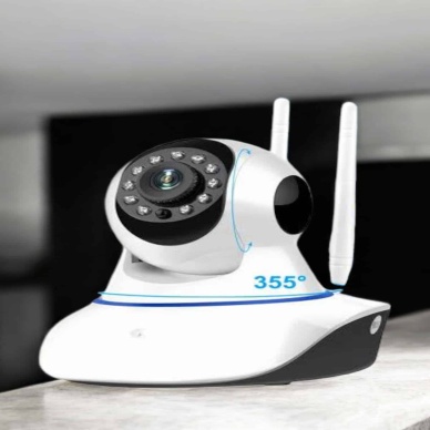 Ev Kamerası Wifi Kamerası Video Kayıt Çift Yönlü Hareket Sensörü Bebek