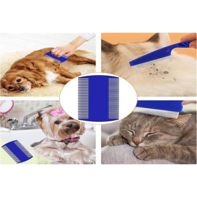 Evcil Hayvan Tarak Seti 4lü Bit Tarağı Ked Köpek Tüyüne Uygun