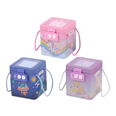 Şifreli Metal Kare Kumbara