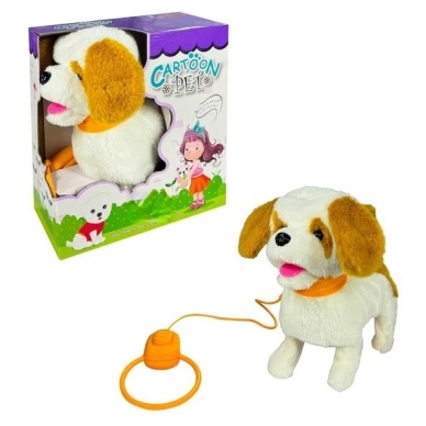 PFT-B019 PELUŞ TASMALI YÜRÜYEN KÖPEK
