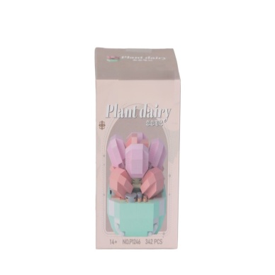 P1246 SİMÜLASYON ÇİÇEK SERİSİ 342 PARÇA BLOCK OYUNCAK